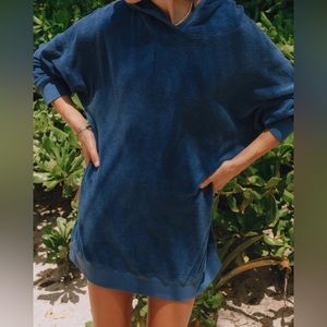 TERRY HOODIE DRESS